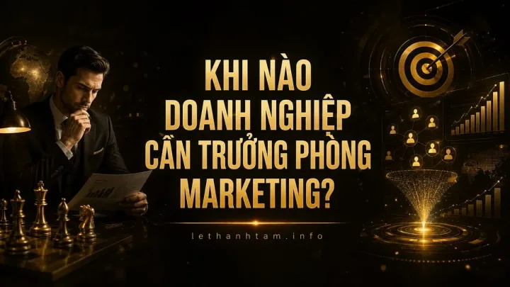 Khi Nào Doanh Nghiệp Cần Trưởng Phòng Marketing?