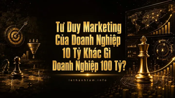 Tư Duy Marketing Của Doanh Nghiệp 10 Tỷ Khác Gì Doanh Nghiệp 100 Tỷ?