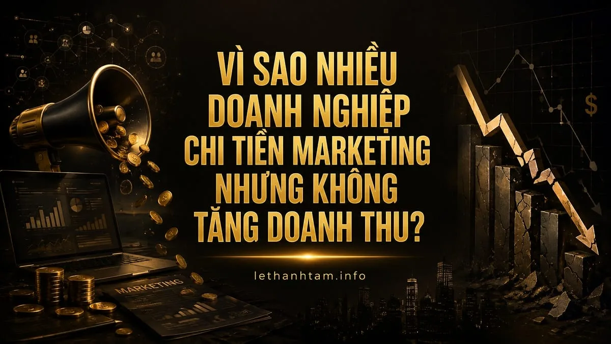 Vì sao nhiều doanh nghiệp chi tiền Marketing nhưng không tăng doanh thu?
