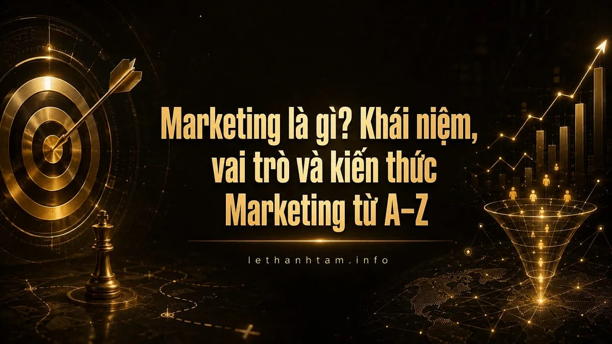 Marketing là gì? Khái niệm, vai trò và kiến thức Marketing từ A–Z