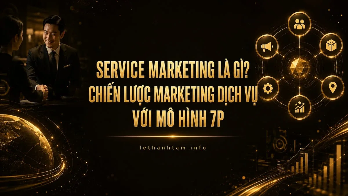Service Marketing là gì? Chiến lược Marketing dịch vụ với mô hình 7P
