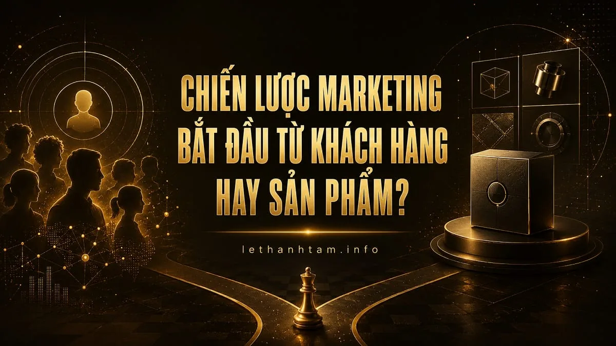 Chiến Lược Marketing Bắt Đầu Từ Khách Hàng Hay Sản Phẩm?
