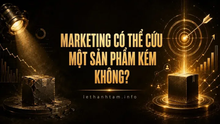 Marketing Có Thể Cứu Một Sản Phẩm Kém Không?