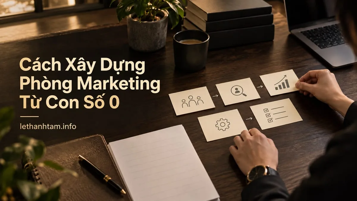 Cách xây dựng phòng marketing từ con số 0