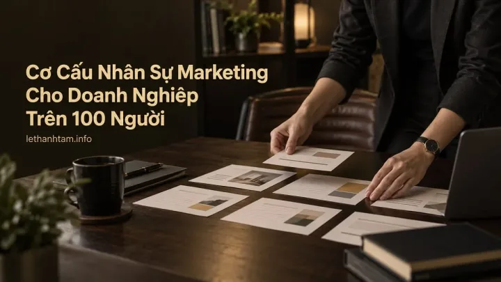 Cơ Cấu Nhân Sự Marketing Cho Doanh Nghiệp Trên 100 Người