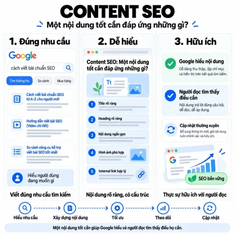 Content SEO: Một Nội Dung Tốt Cần Đáp Ứng Những Gì?