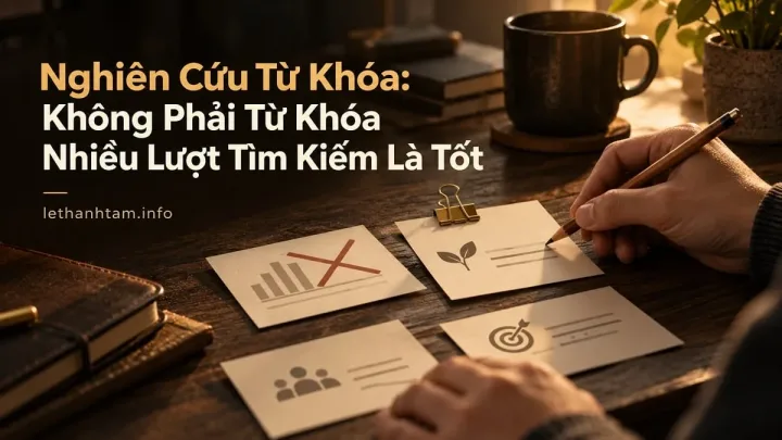 Nghiên Cứu Từ Khóa: Không Phải Từ Khóa Nhiều Lượt Tìm Kiếm Là Tốt